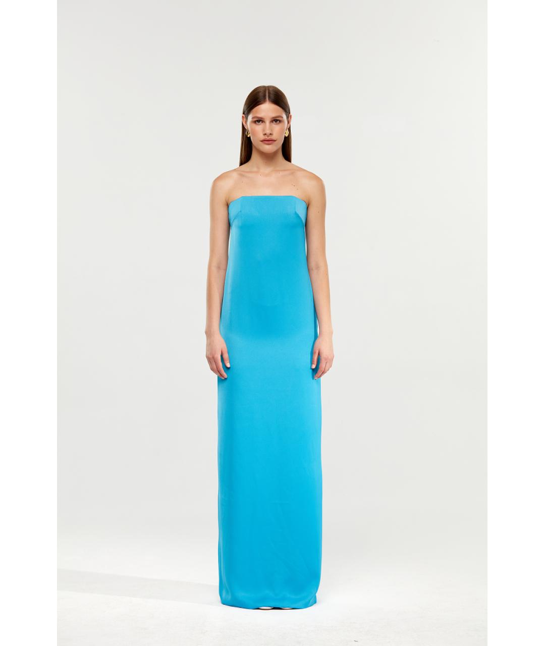 RASARIO Голубое полиэстеровое платье, фото 2