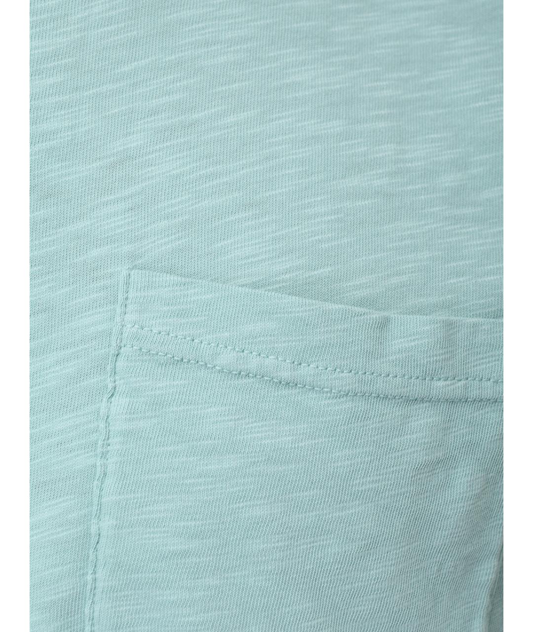 MC2 SAINT BARTH Зеленая хлопковая футболка, фото 6