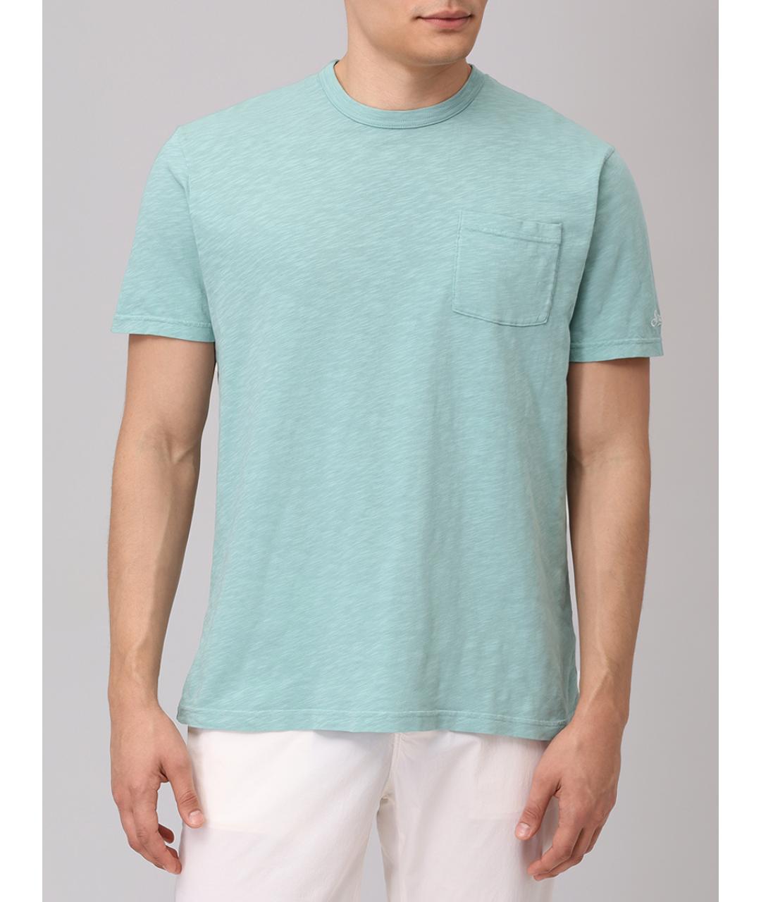 MC2 SAINT BARTH Зеленая хлопковая футболка, фото 4