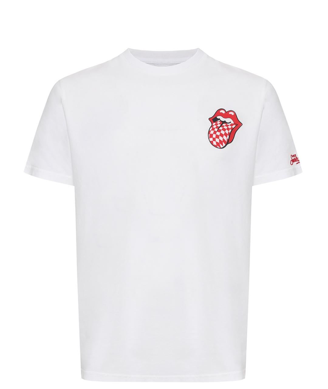 MC2 SAINT BARTH Белая хлопковая футболка, фото 1