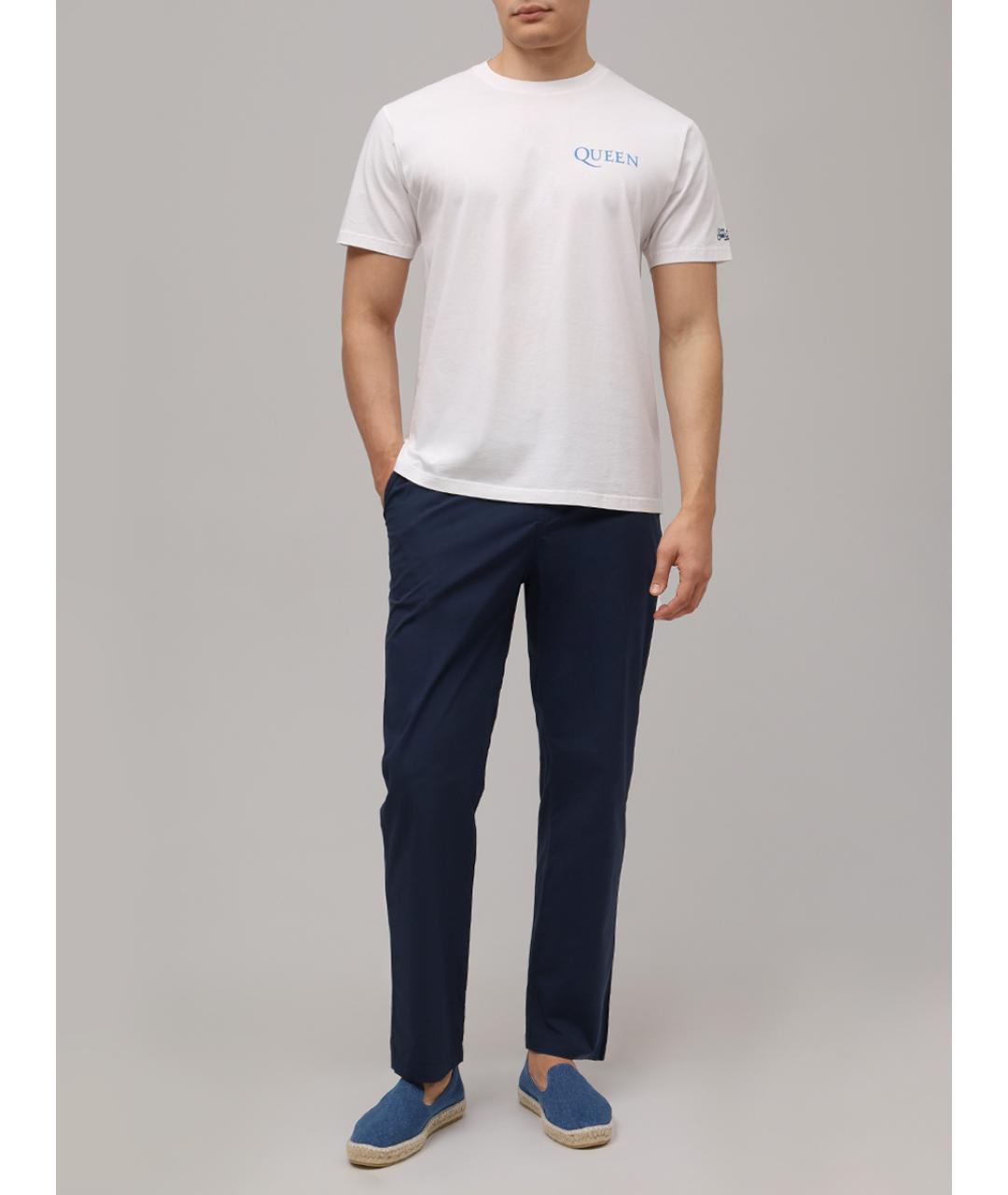 MC2 SAINT BARTH Белая хлопковая футболка, фото 2