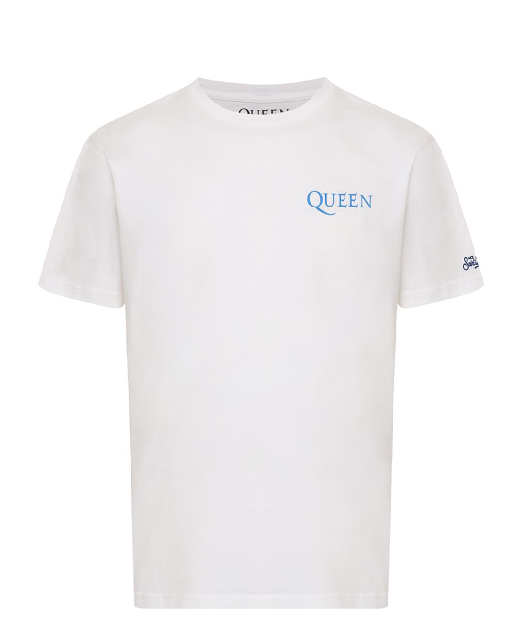 MC2 SAINT BARTH Белая хлопковая футболка, фото 1