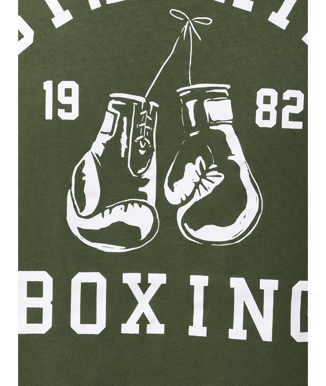 MC2 SAINT BARTH Зеленая хлопковая футболка, фото 6