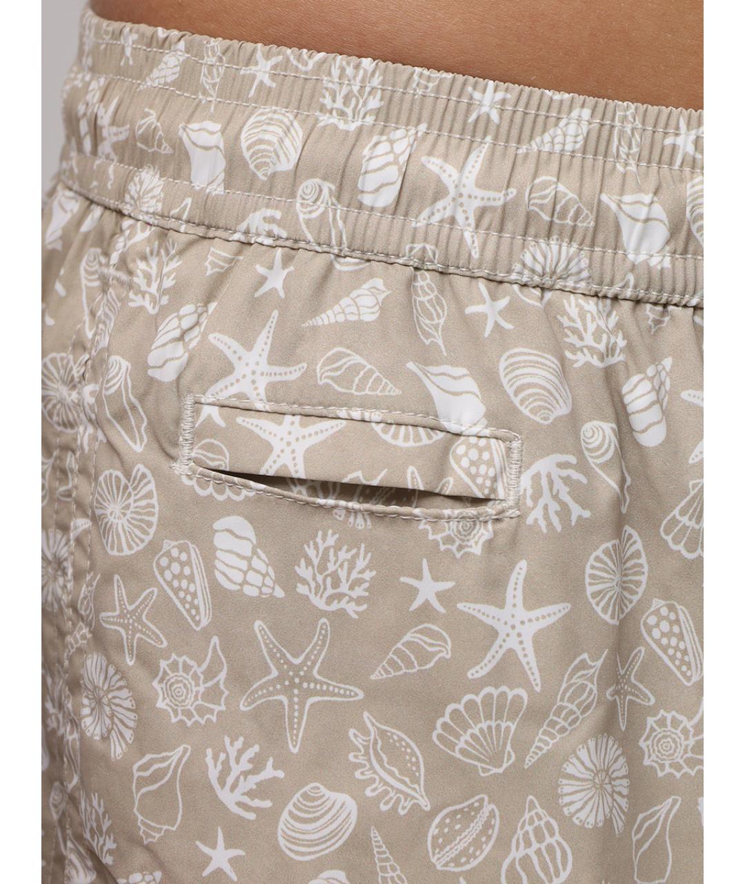MC2 SAINT BARTH Бежевые шорты, фото 4