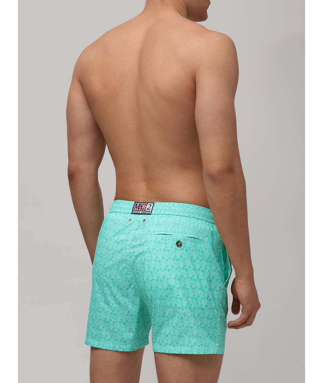 MC2 SAINT BARTH Зеленые шорты, фото 3