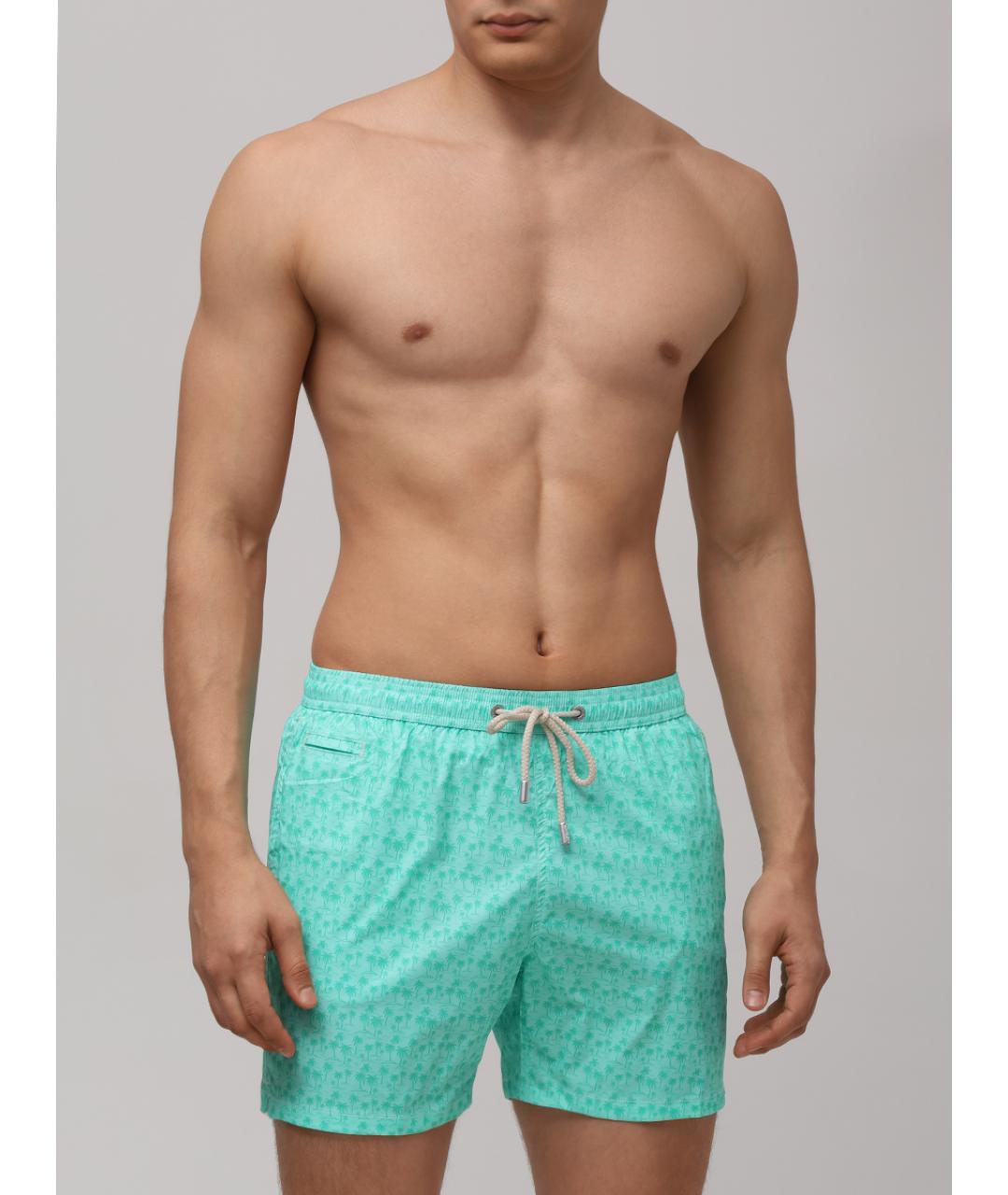 MC2 SAINT BARTH Зеленые шорты, фото 2