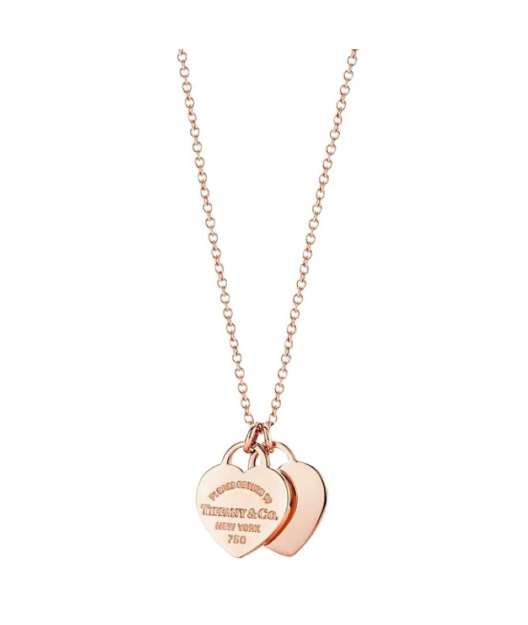 TIFFANY&CO Золотая подвеска из розового золота, фото 1