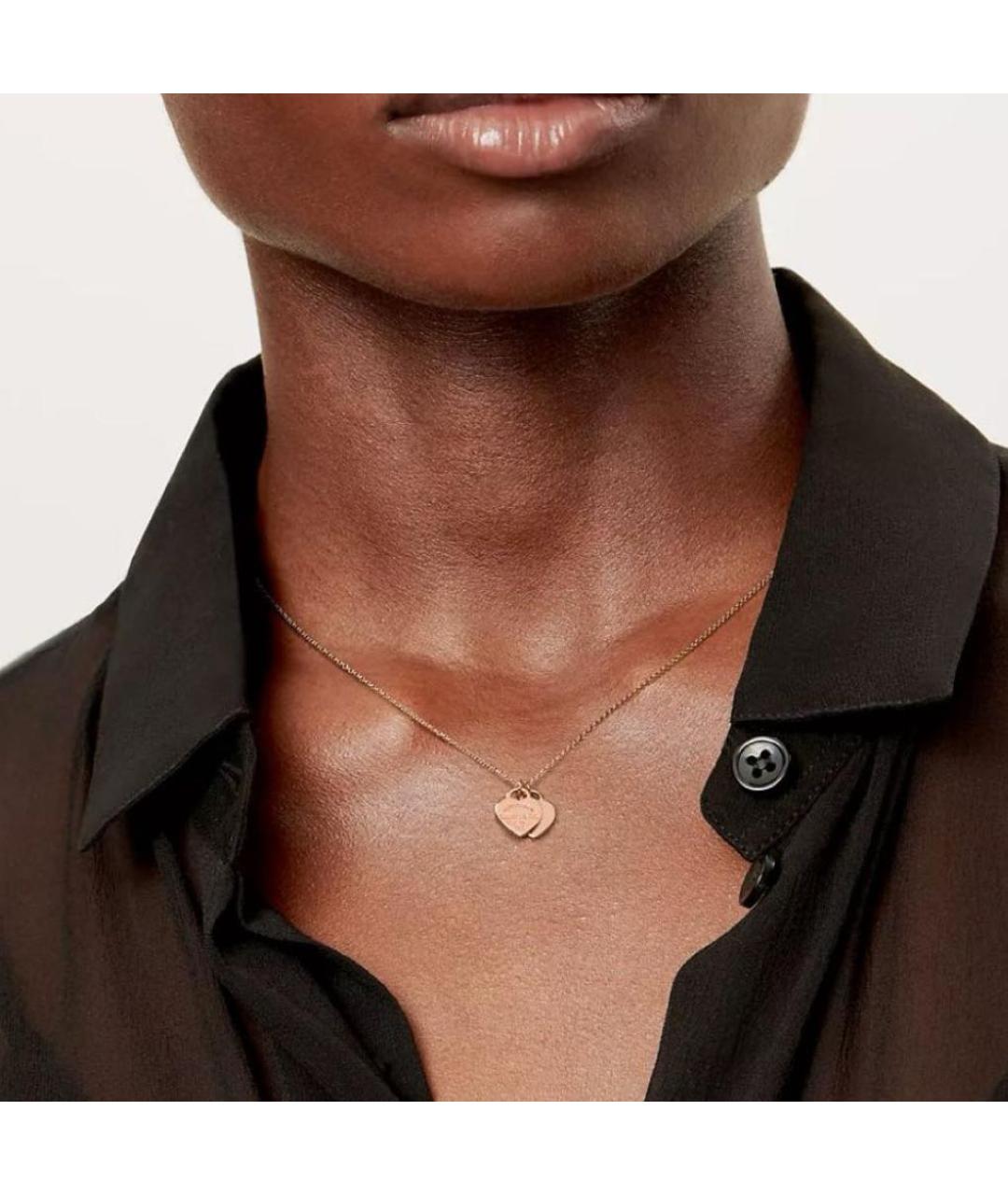 TIFFANY&CO Золотая подвеска из розового золота, фото 4
