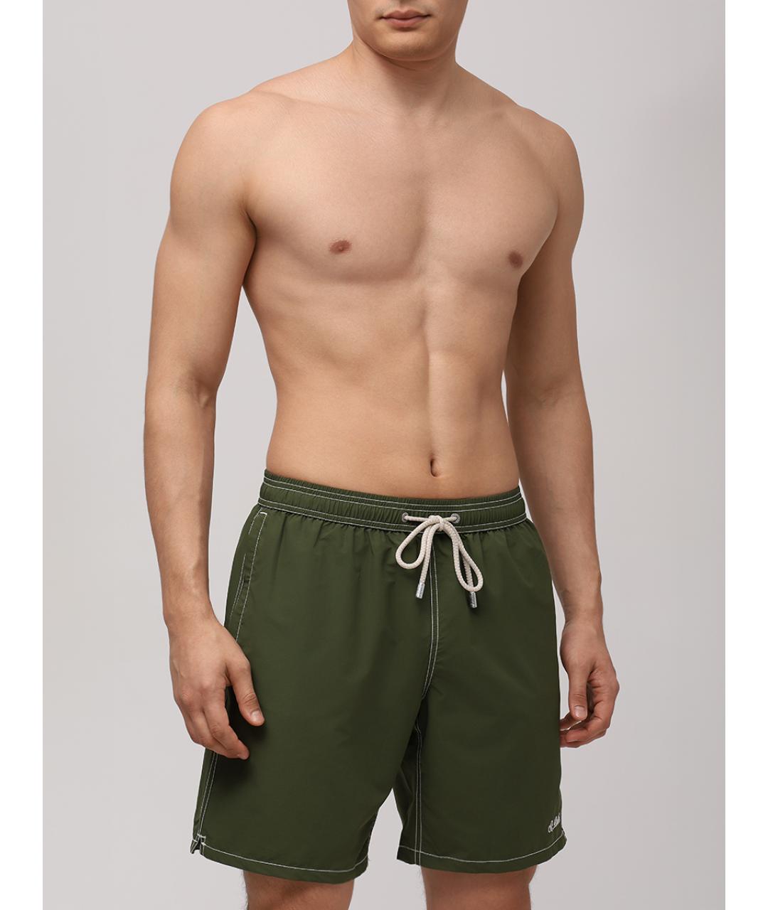 MC2 SAINT BARTH Зеленые шорты, фото 2