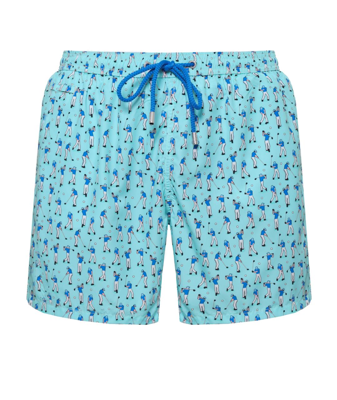 MC2 SAINT BARTH Бирюзовые шорты, фото 1