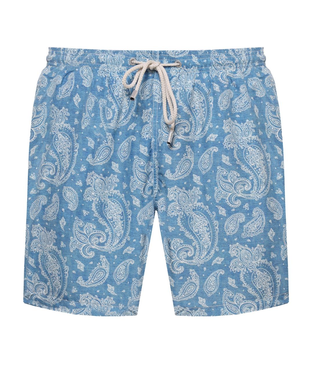 MC2 SAINT BARTH Голубые шорты, фото 1