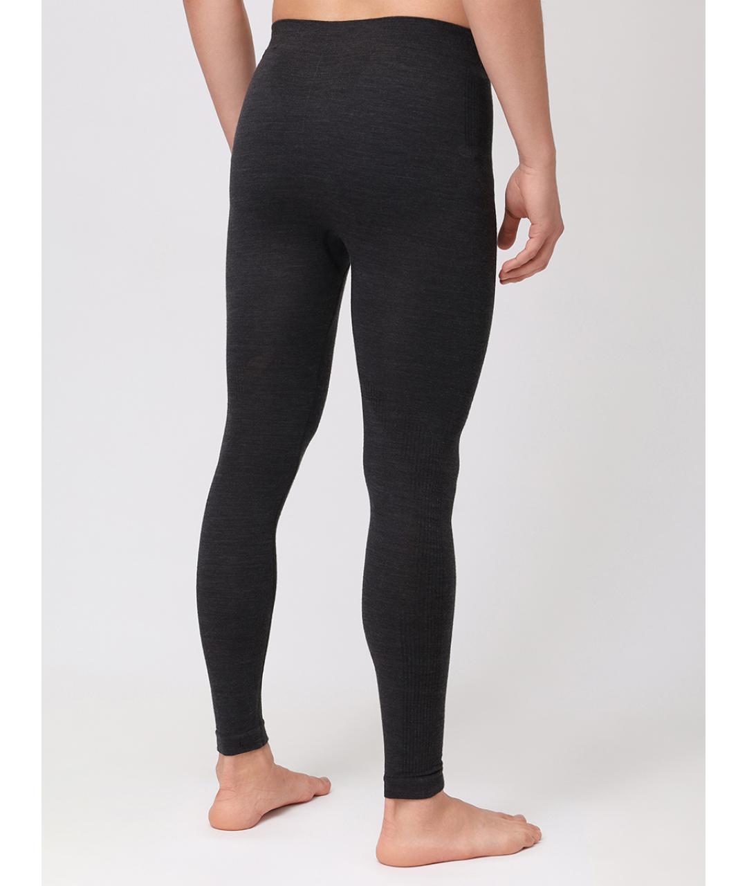 FALKE Черные шерстяные повседневные брюки, фото 3