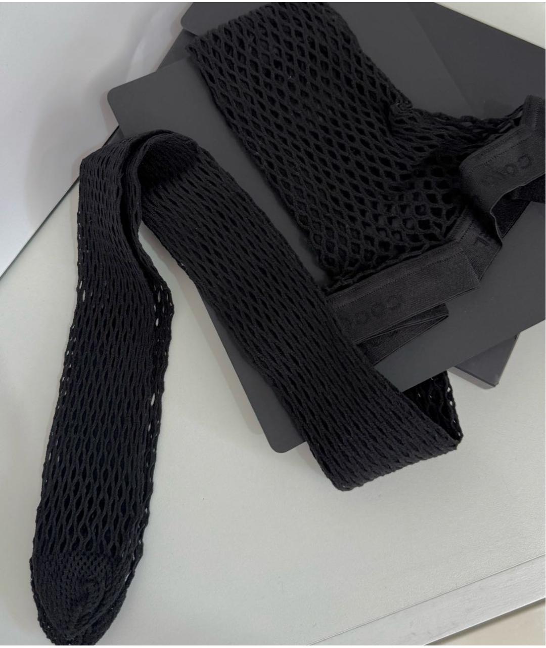CHANEL Черные носки, чулки и колготы, фото 4