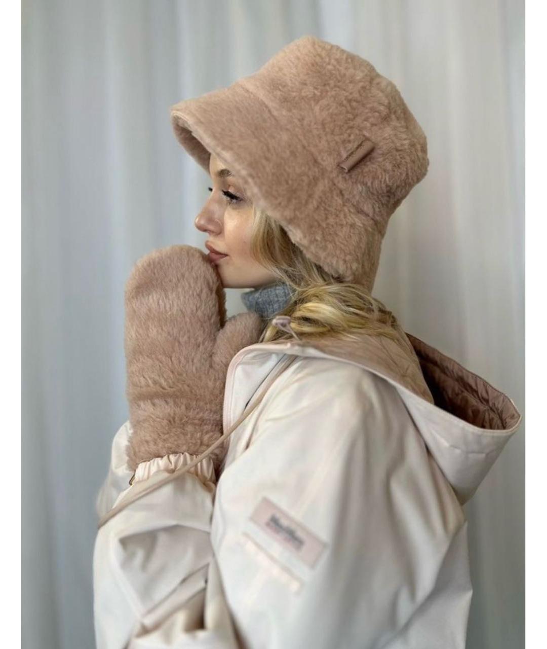 MAX MARA Розовая шапка, фото 8
