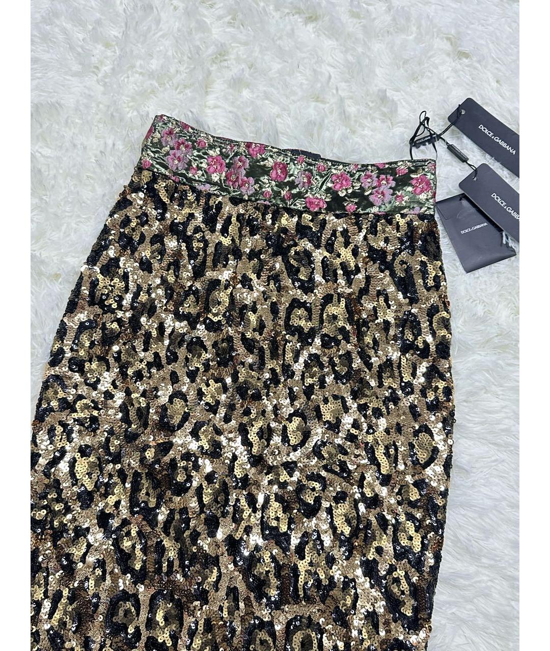 DOLCE&GABBANA Мульти юбка миди, фото 2