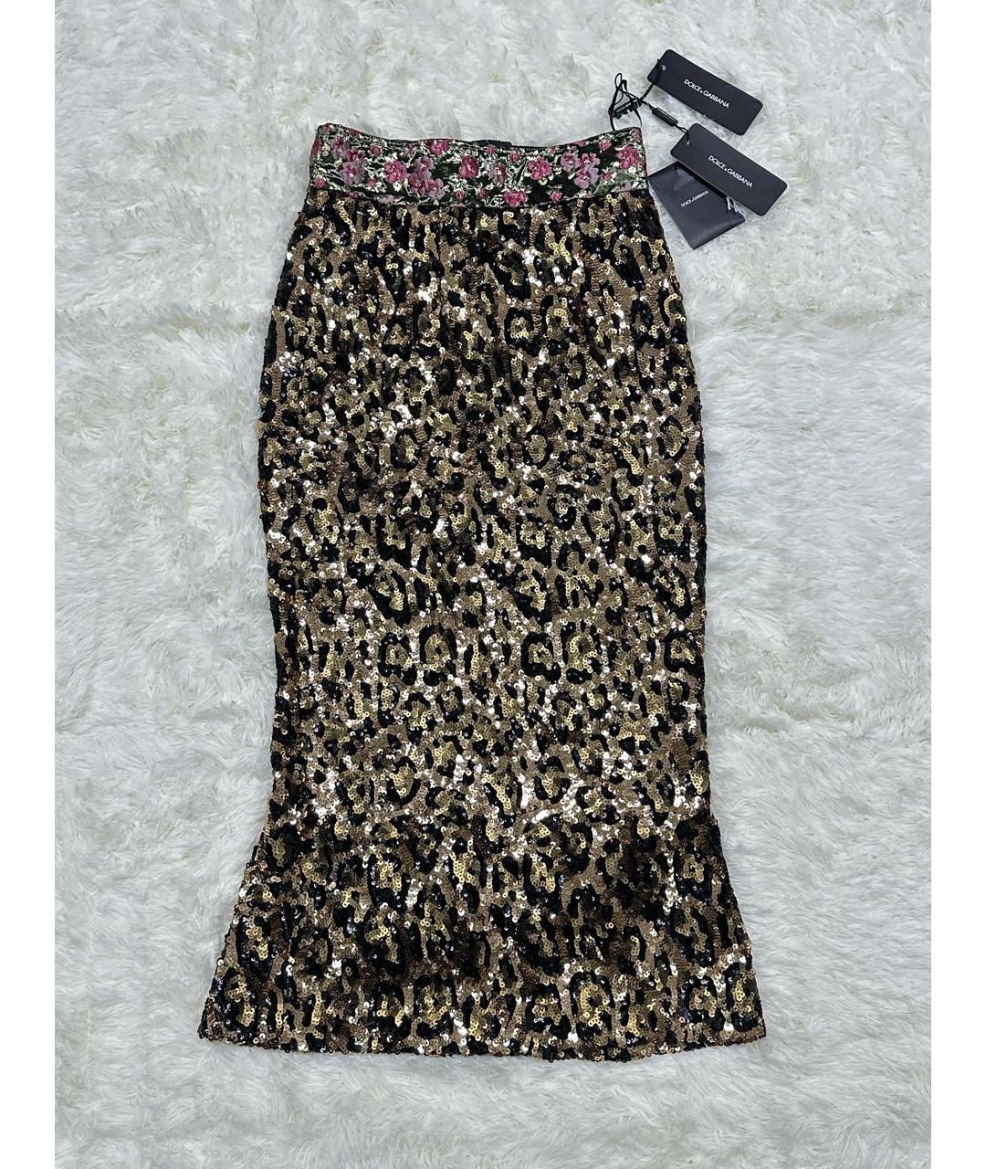 DOLCE&GABBANA Мульти юбка миди, фото 7