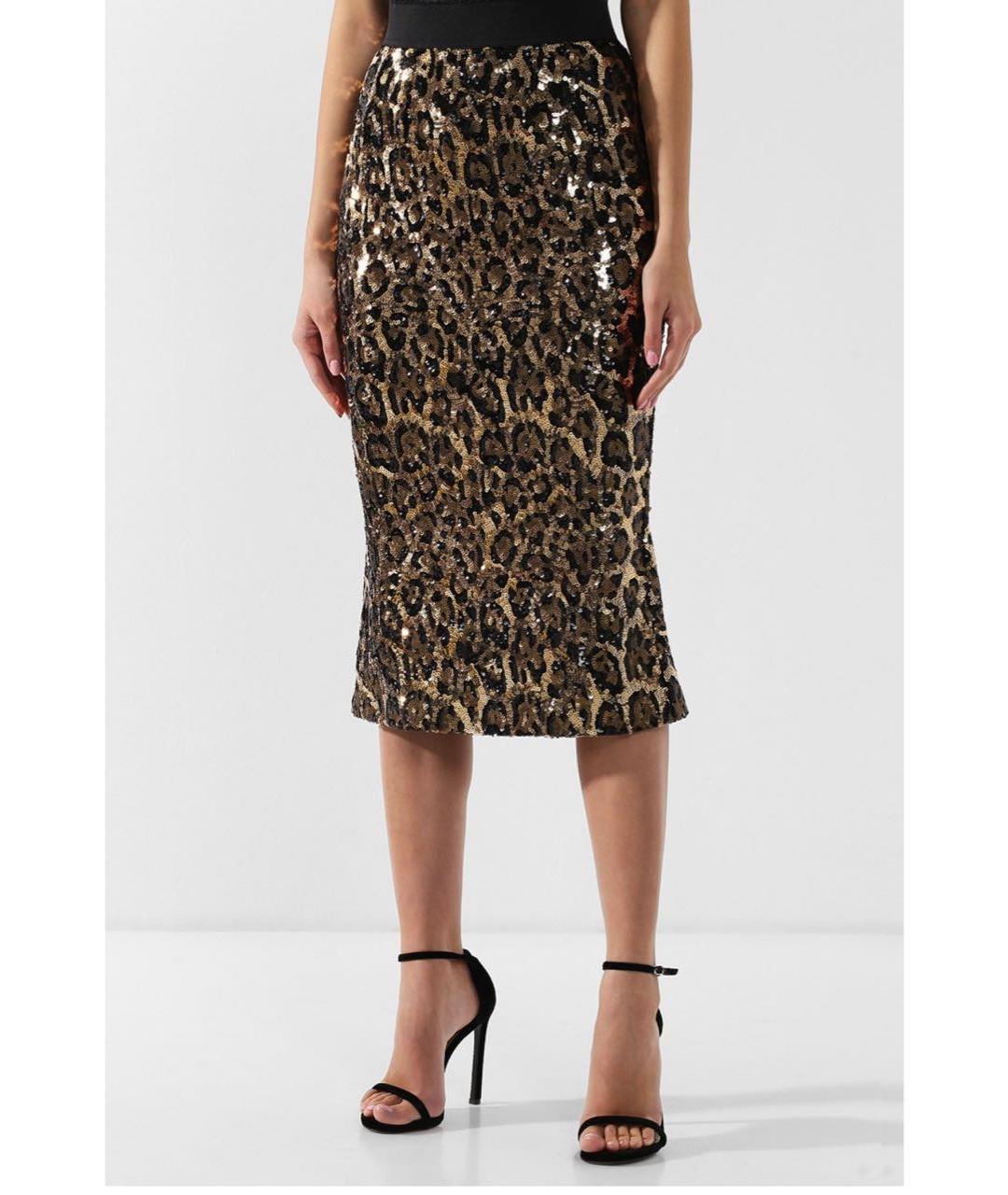 DOLCE&GABBANA Мульти юбка миди, фото 6