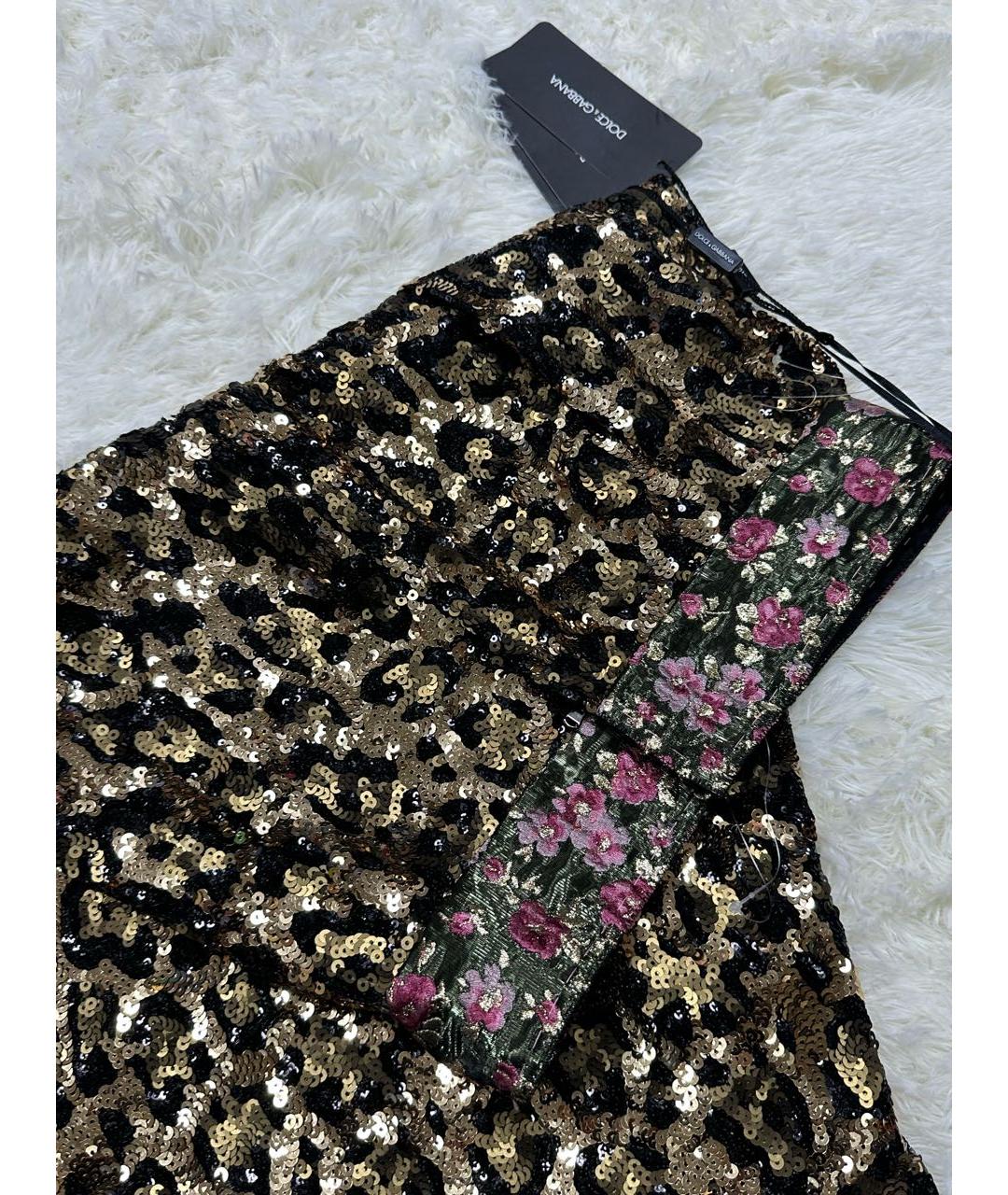DOLCE&GABBANA Мульти юбка миди, фото 4