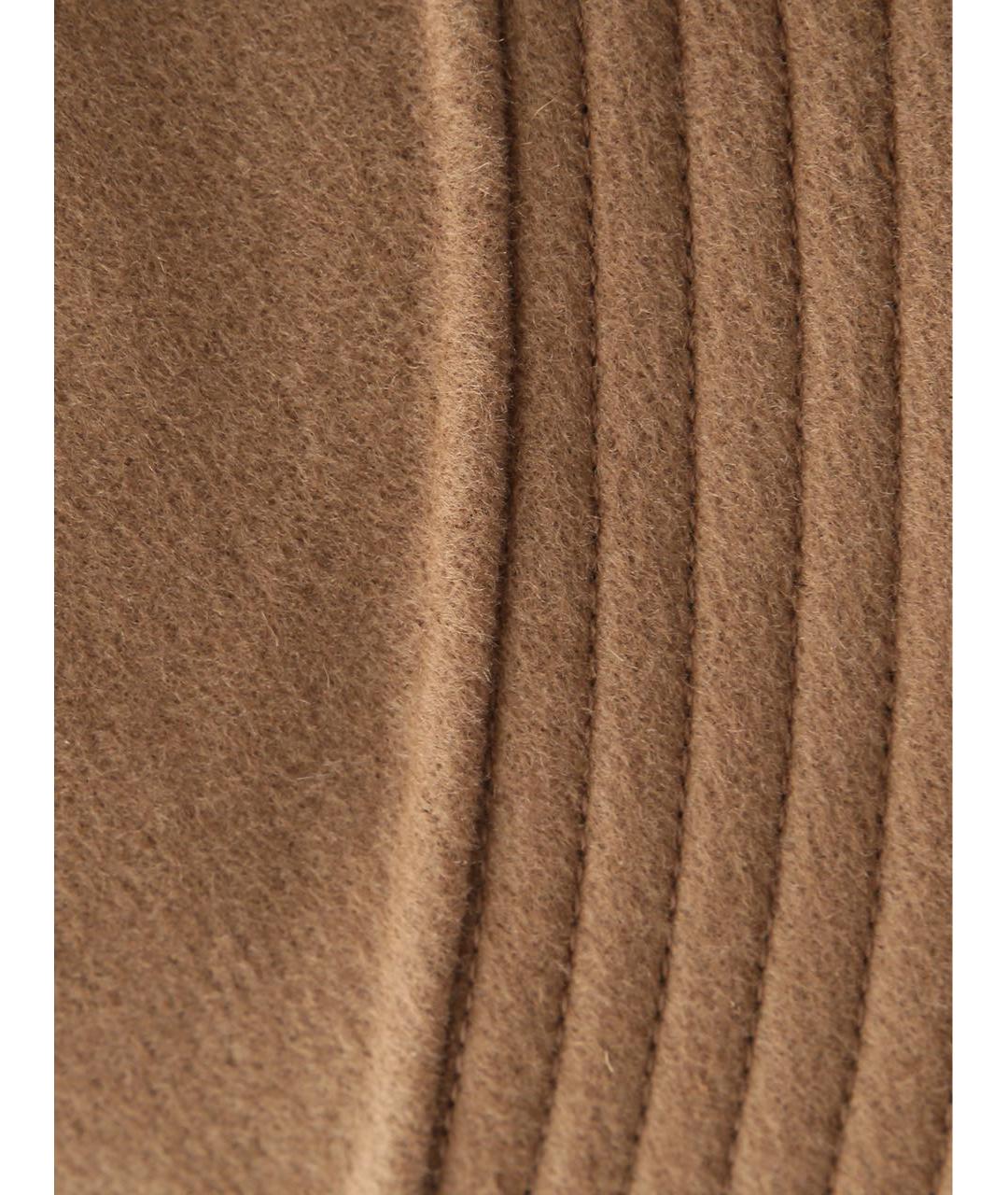 MAX MARA Коричневая шерстяная шапка, фото 3