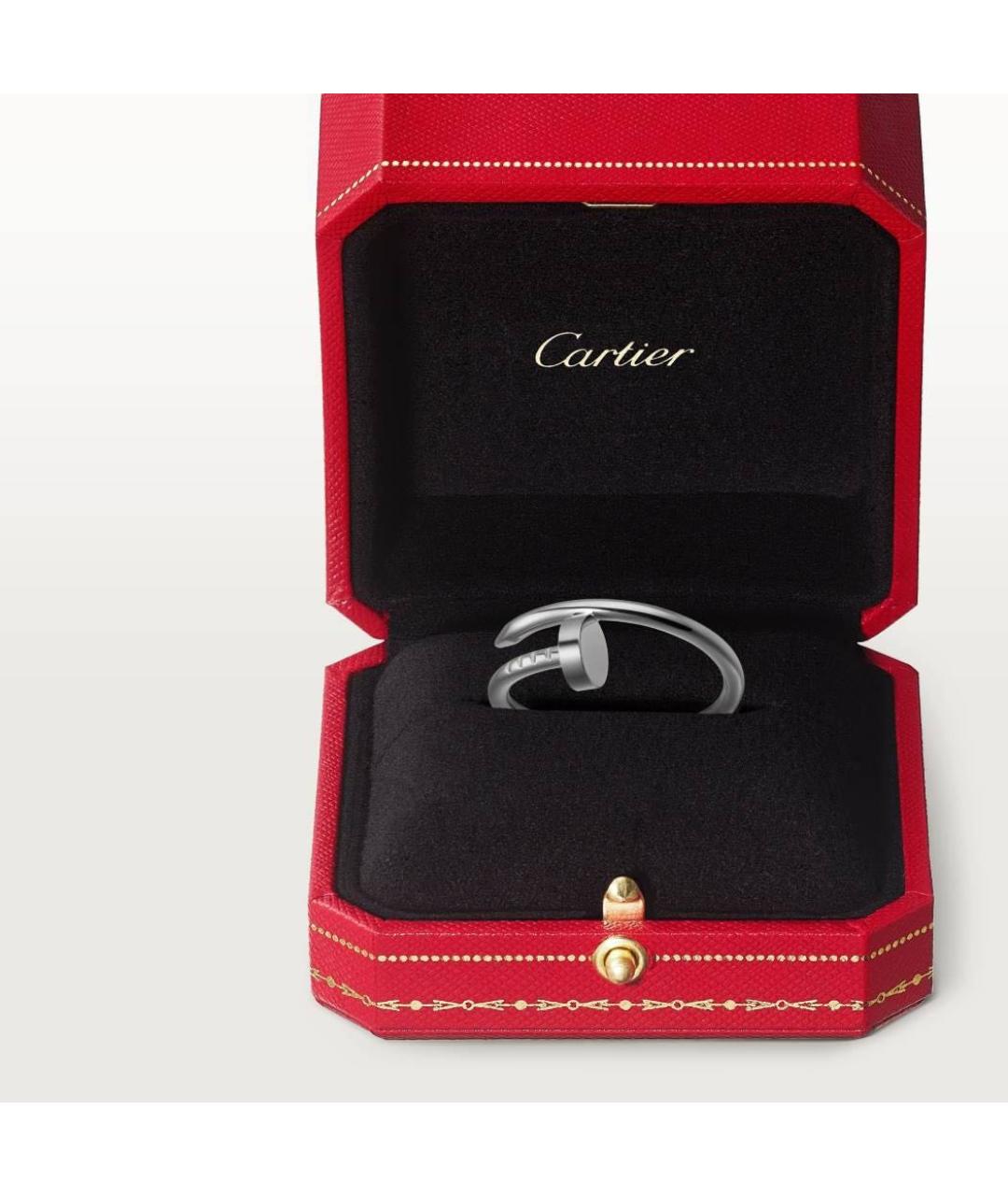 CARTIER Серебряное кольцо из белого золота, фото 8