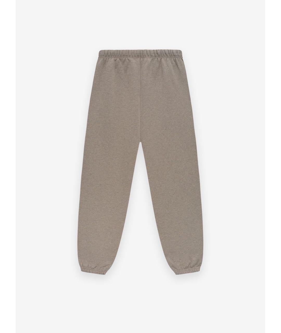 FEAR OF GOD ESSENTIALS Серые хлопковые повседневные брюки, фото 2