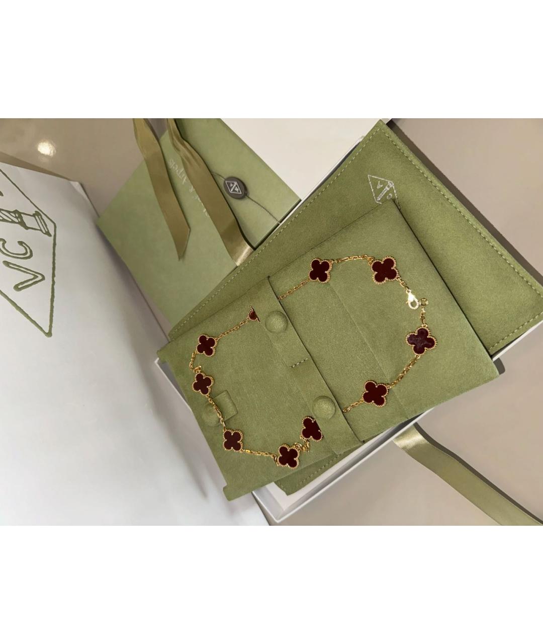 VAN CLEEF & ARPELS Красное колье из желтого золота, фото 3