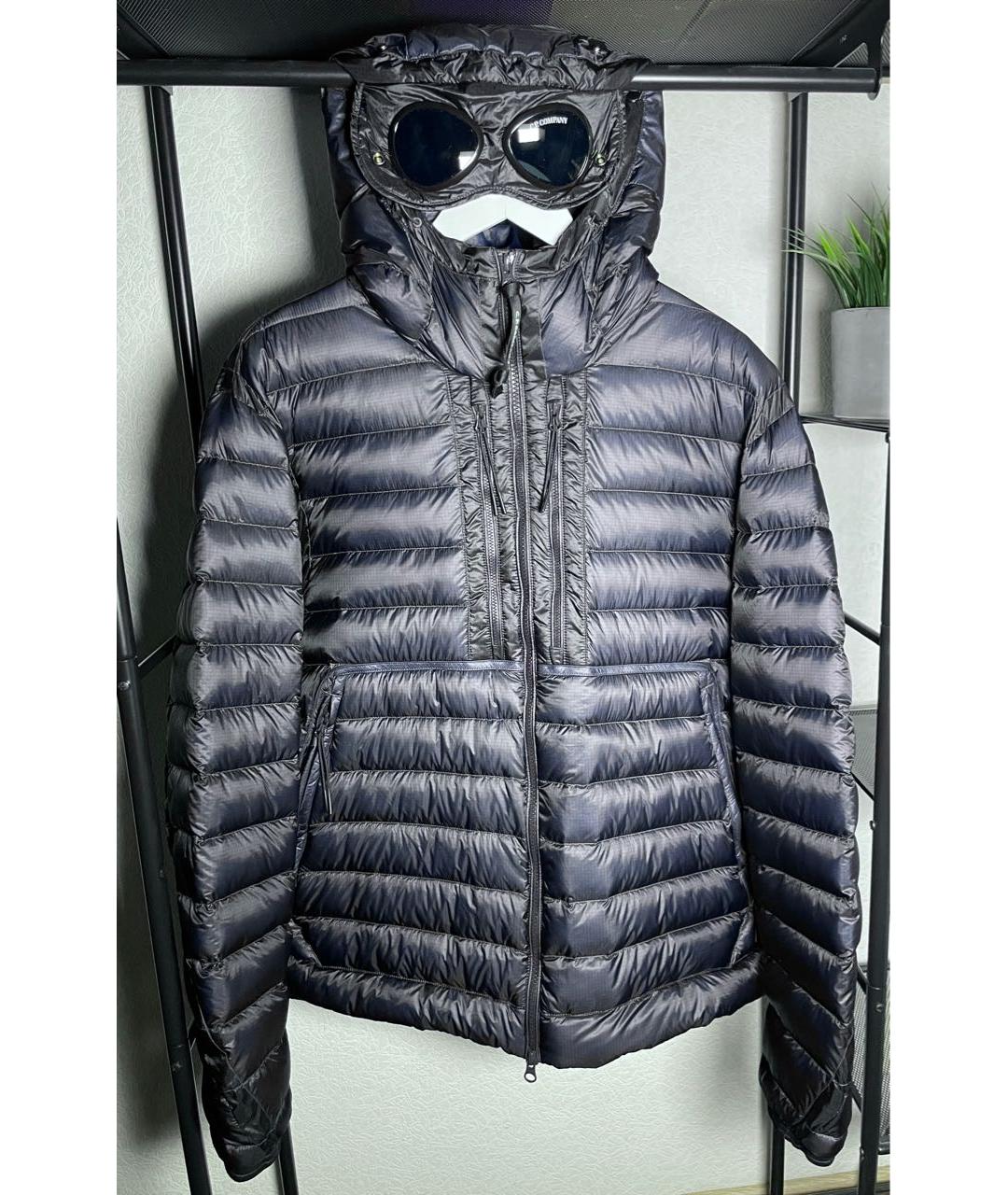 CP COMPANY Темно-синяя полиамидовая куртка, фото 8