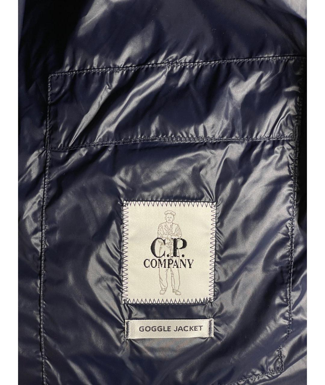 CP COMPANY Темно-синяя полиамидовая куртка, фото 7