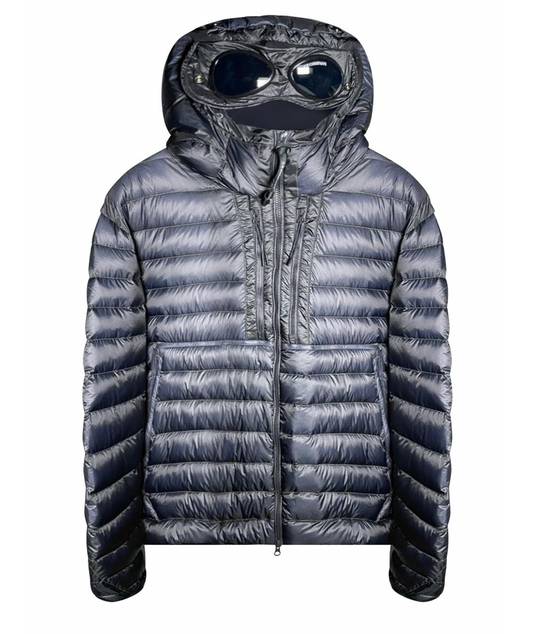 CP COMPANY Темно-синяя полиамидовая куртка, фото 1