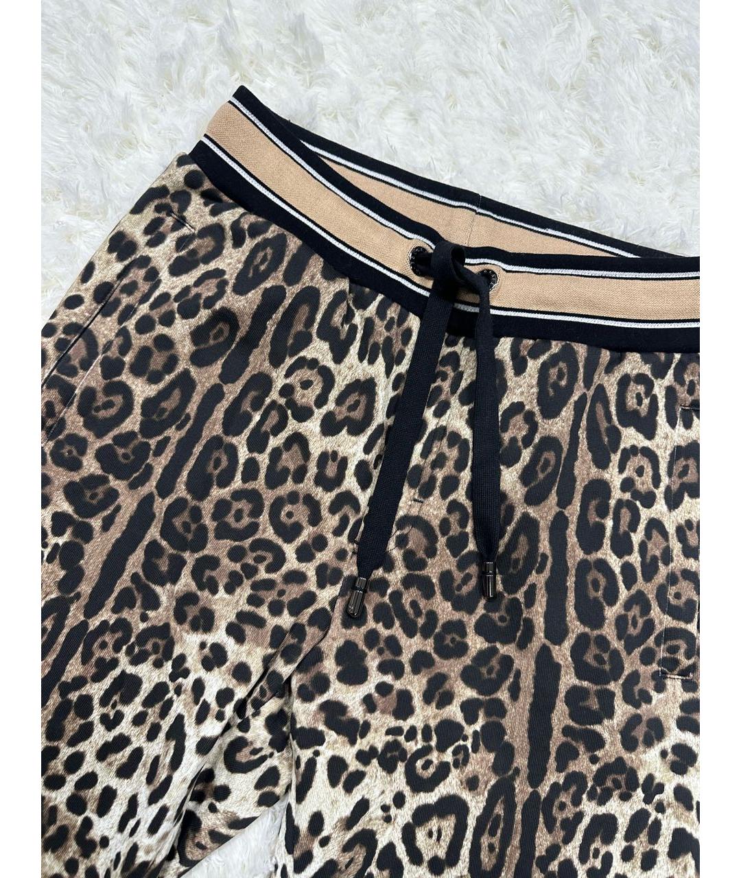 DOLCE&GABBANA Мульти брюки широкие, фото 4