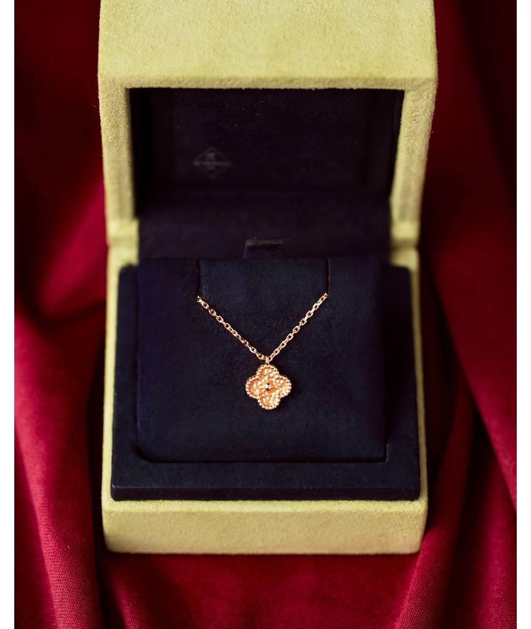 VAN CLEEF & ARPELS Золотая подвеска из розового золота, фото 3