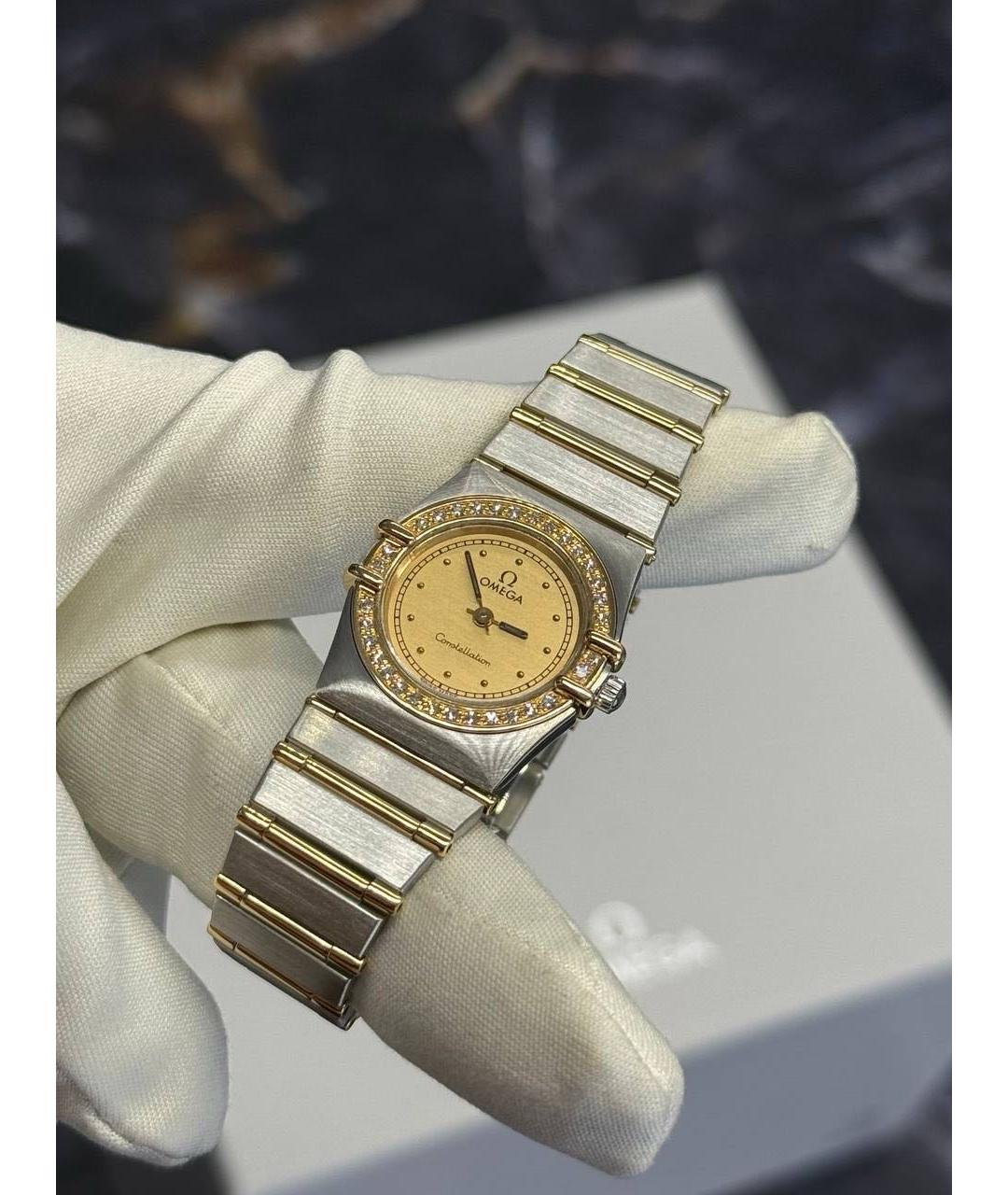 OMEGA Золотые часы, фото 9