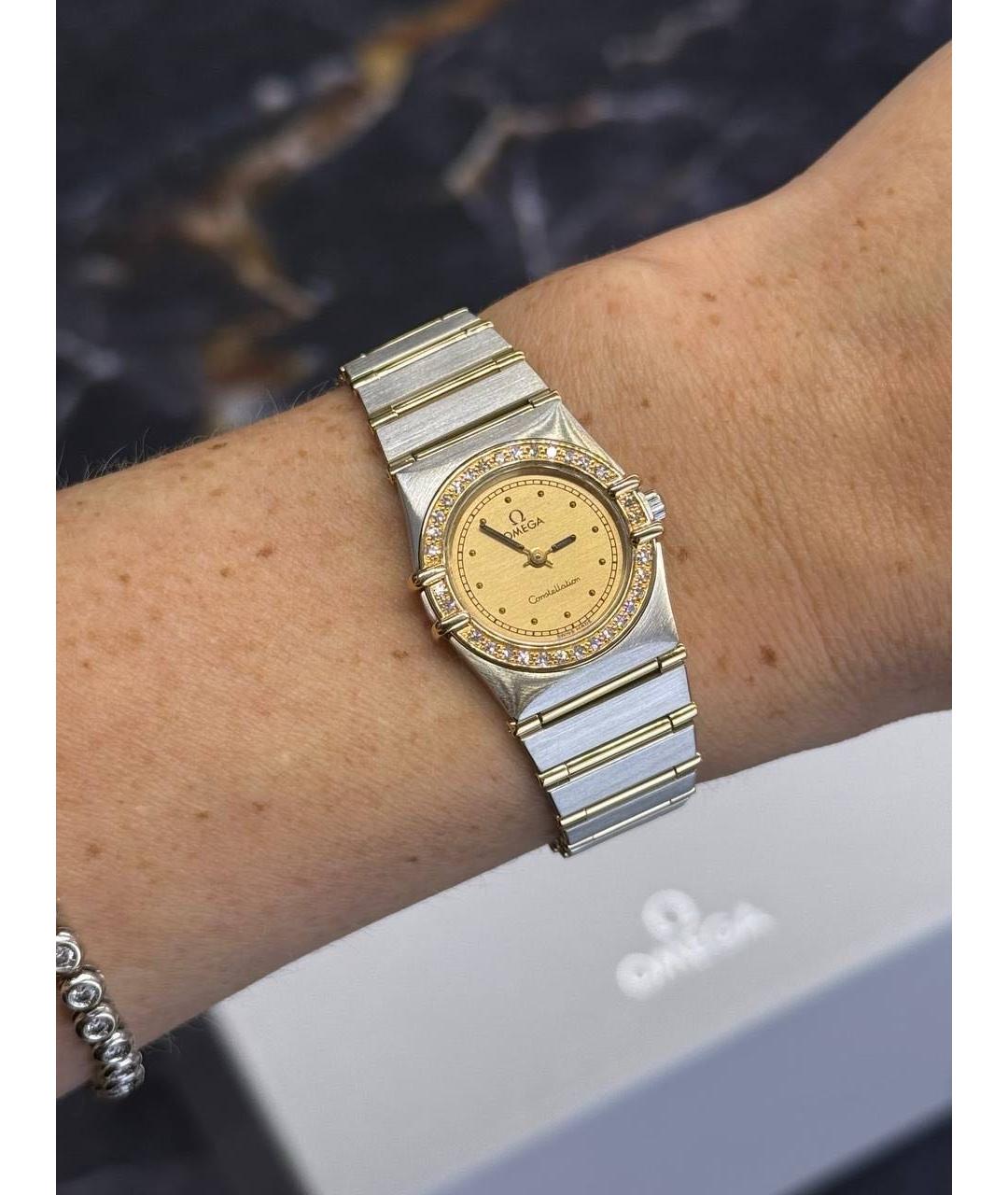OMEGA Золотые часы, фото 7