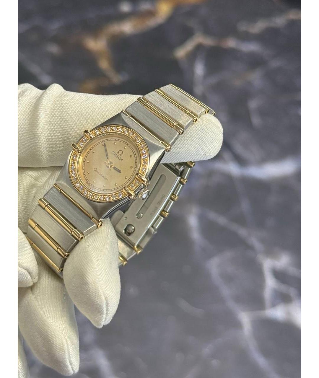 OMEGA Золотые часы, фото 8