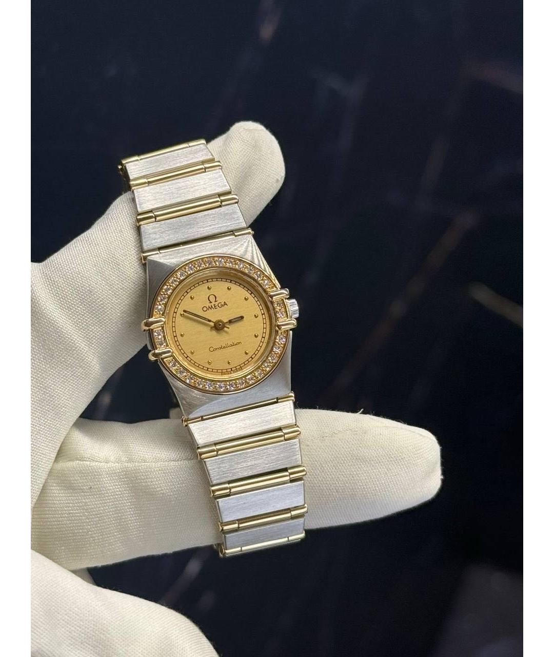 OMEGA Золотые часы, фото 2