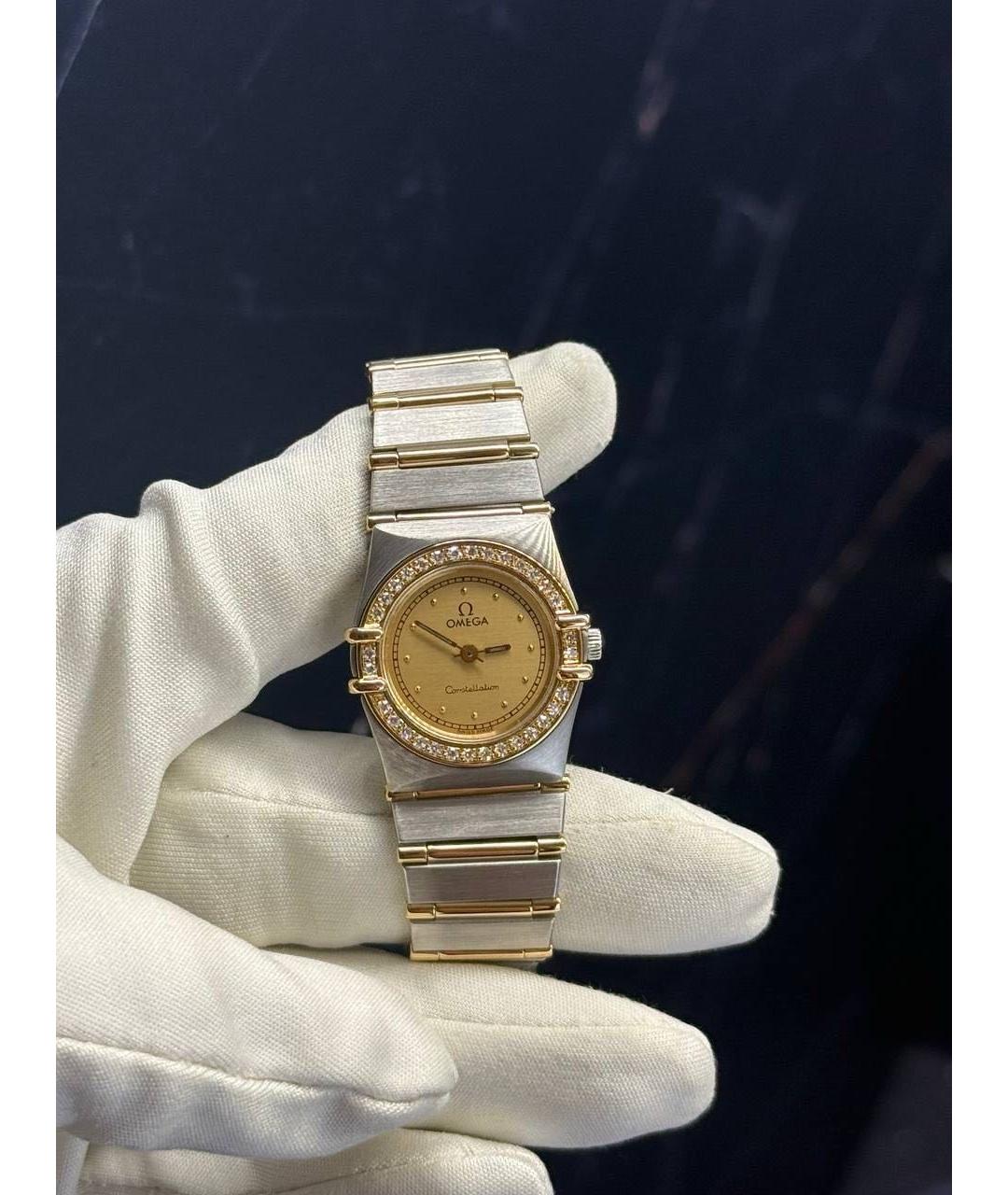 OMEGA Золотые часы, фото 3