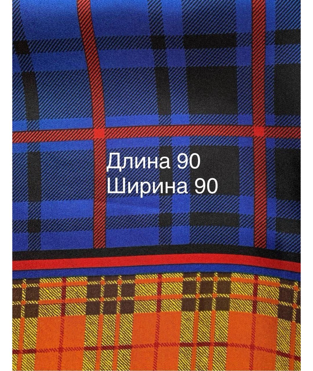 WEEKEND MAX MARA Мульти шелковый платок, фото 5