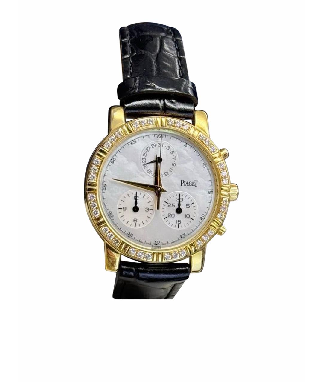 PIAGET Бежевые часы из желтого золота, фото 1