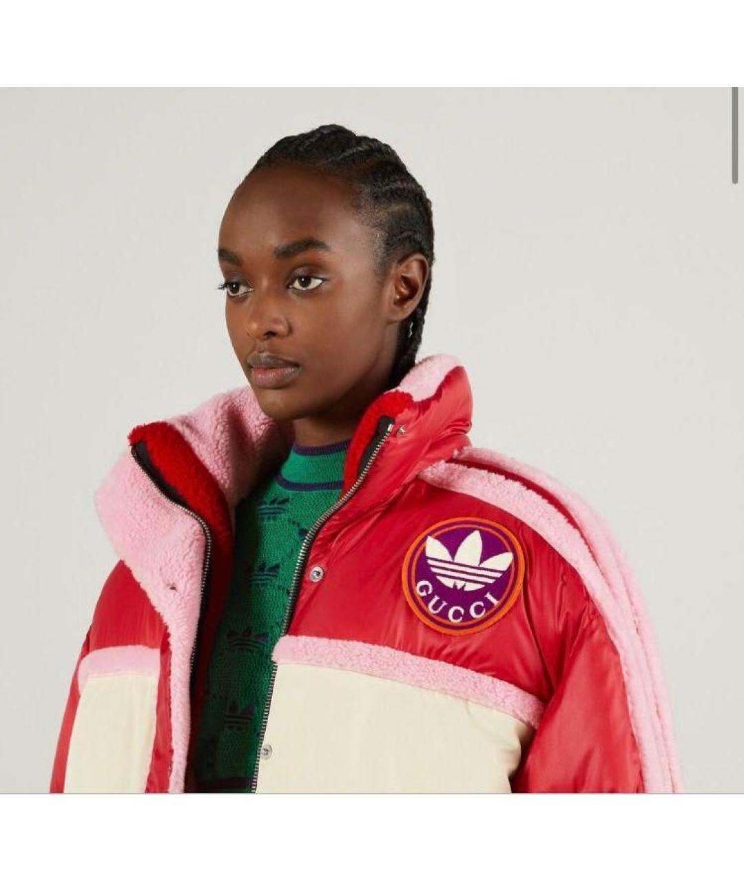 GUCCI Розовый пуховик, фото 4