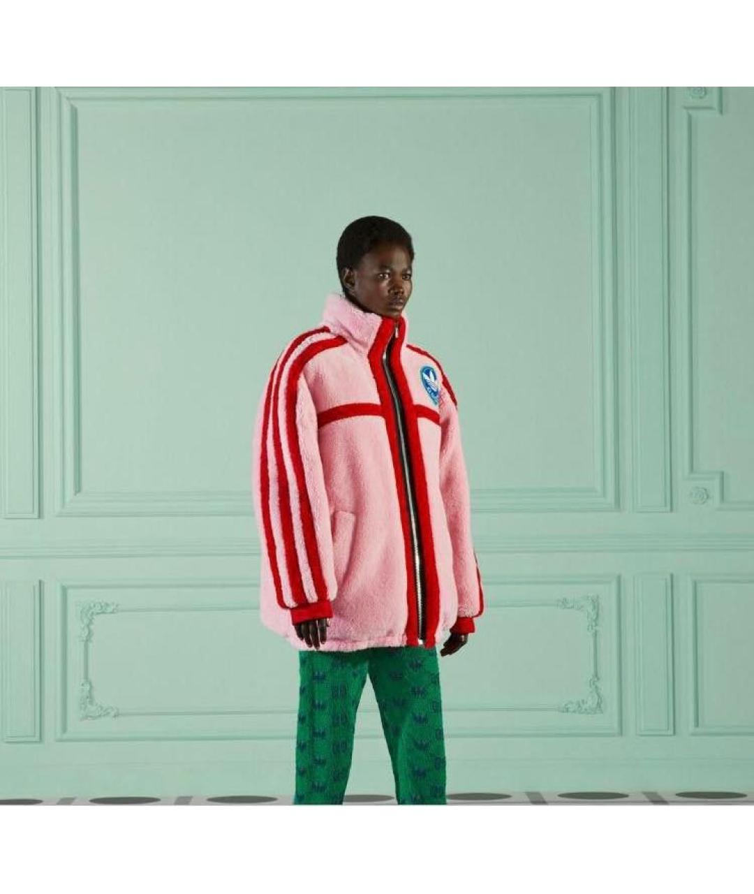 GUCCI Розовый пуховик, фото 2
