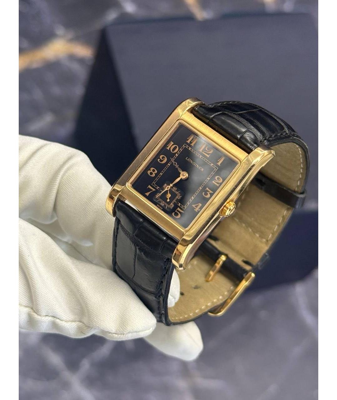 LONGINES Золотые часы из розового золота, фото 6