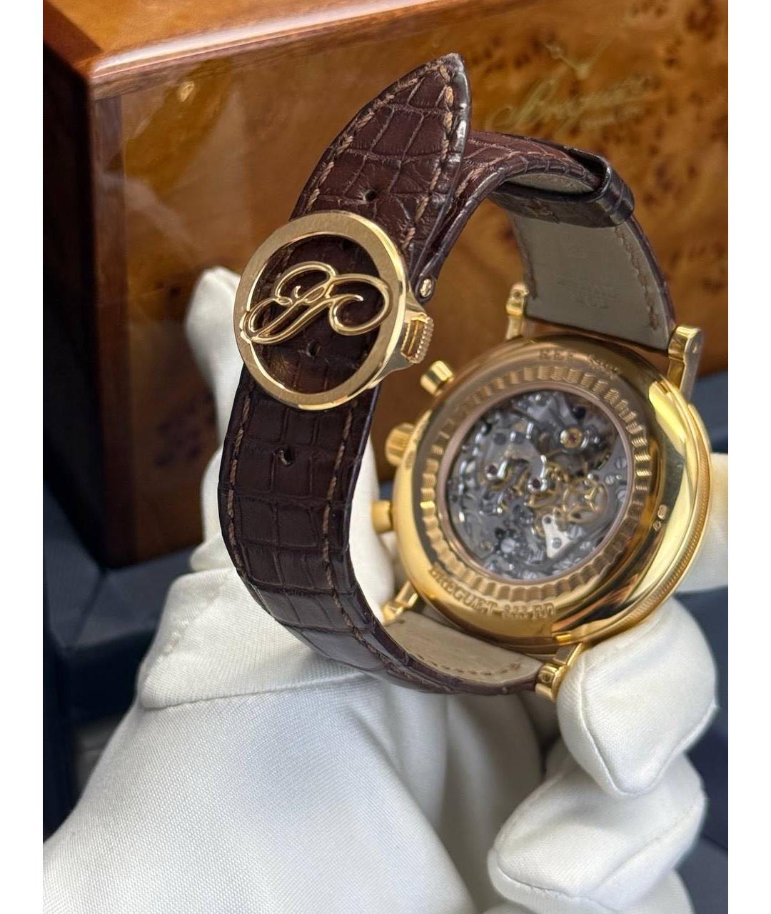 Breguet Черные часы из розового золота, фото 6