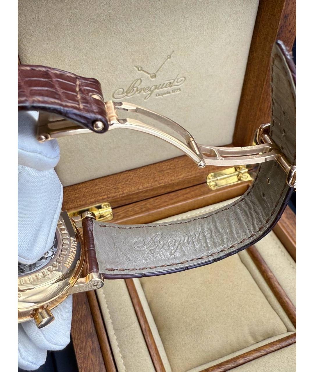 Breguet Черные часы из розового золота, фото 5