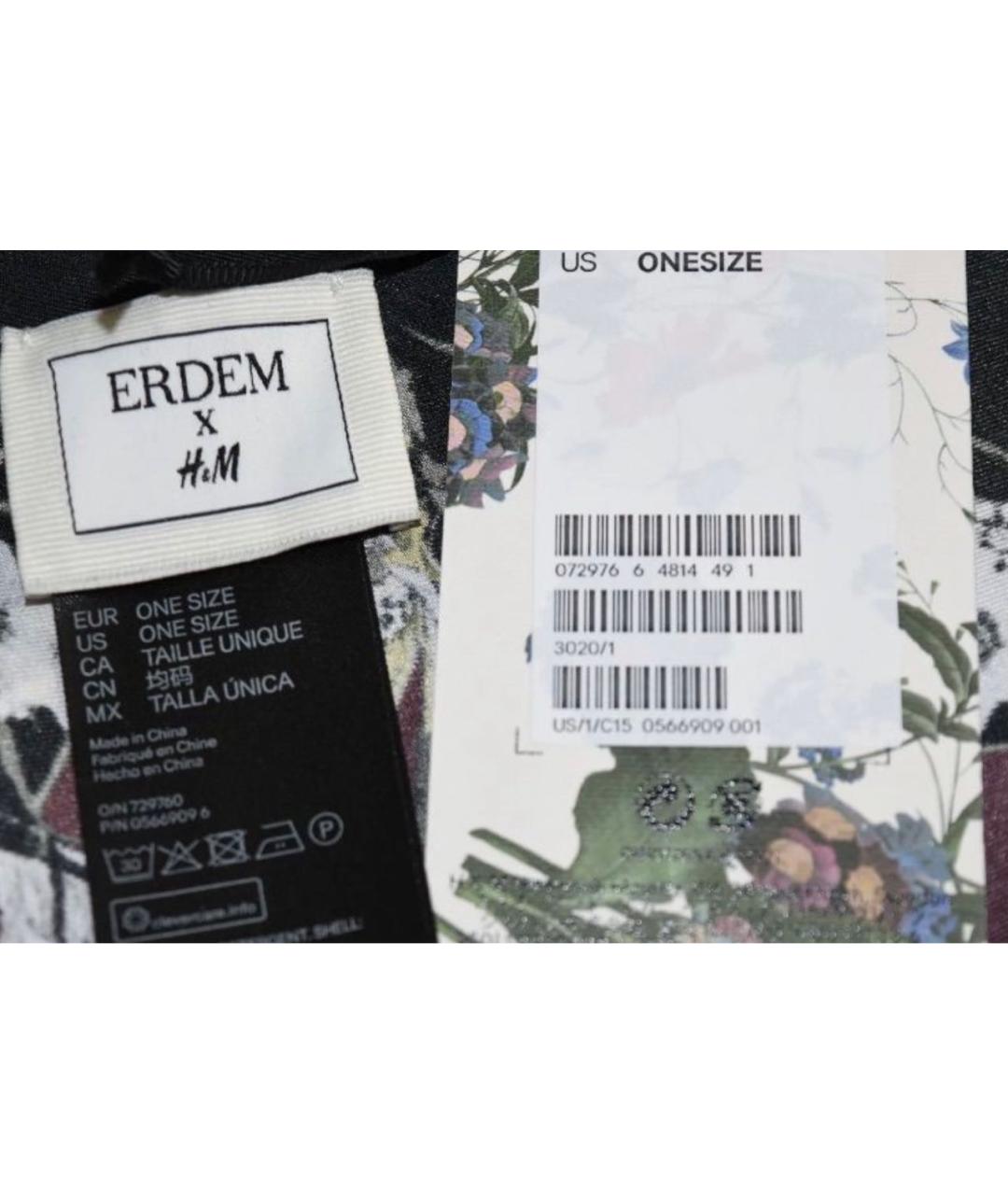 ERDEM Мульти шелковый платок, фото 3