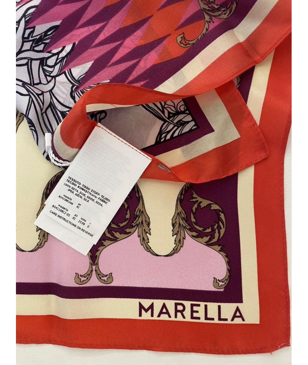 MAX MARA Мульти шелковый платок, фото 2