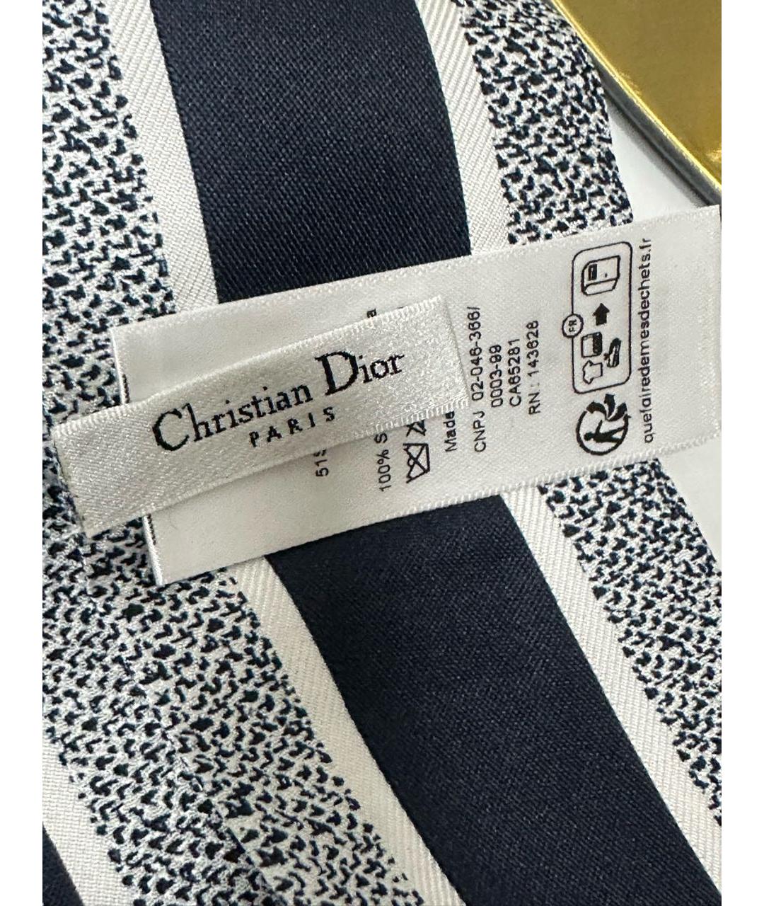 CHRISTIAN DIOR Мульти шелковый платок, фото 7