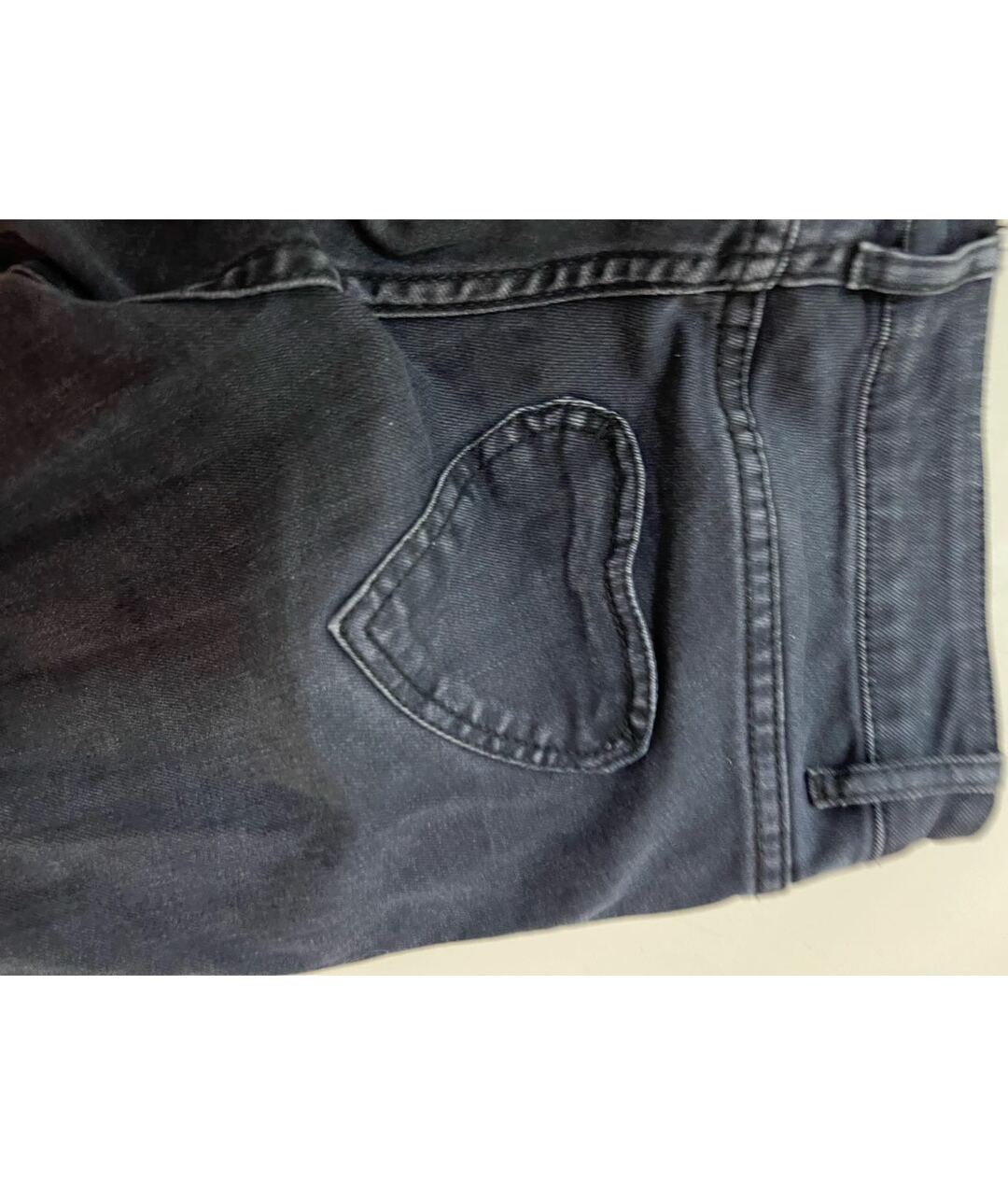TWIN-SET Антрацитовые джинсы слим, фото 5