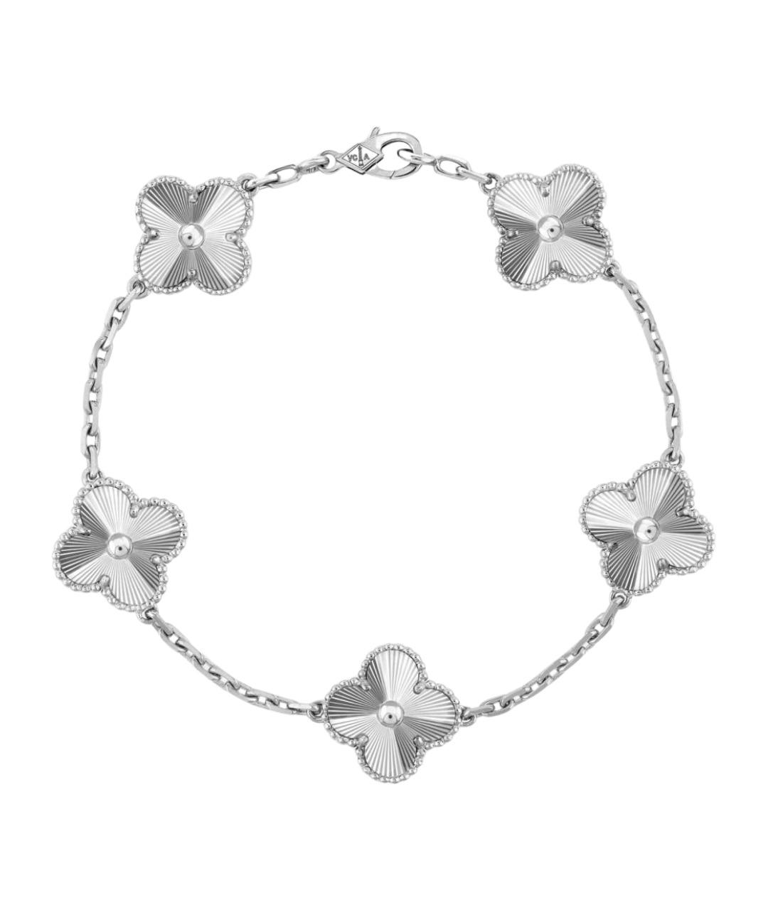 VAN CLEEF & ARPELS Серебрянный браслет из белого золота, фото 1