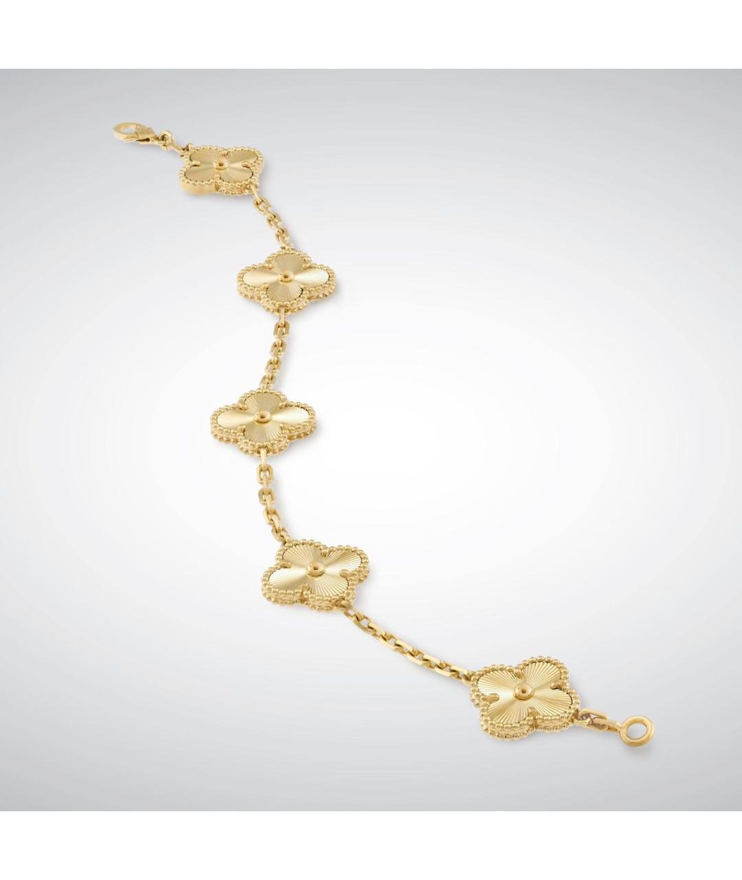 VAN CLEEF & ARPELS Золотой браслет из желтого золота, фото 6