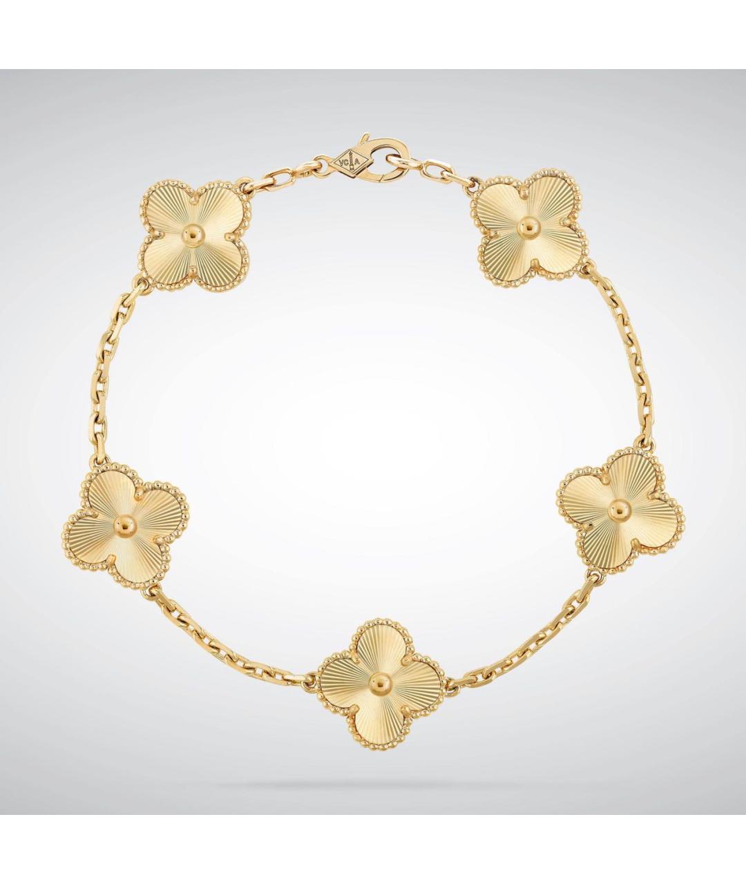 VAN CLEEF & ARPELS Золотой браслет из желтого золота, фото 7